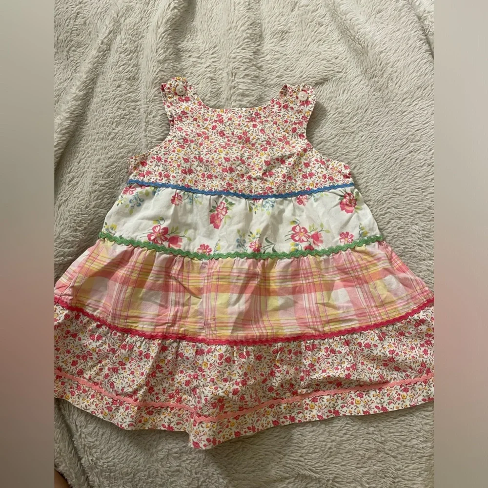 Vintage Old Navy Infant Layered Dress - Picture 1 of 4